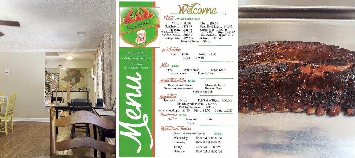 MR BABY BACK RESTAURANT